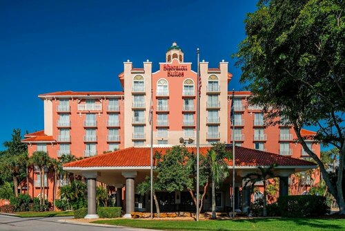 Внешний вид отеля Sheraton Suites Fort Lauderdale at Cypress Creek в Форт-Лодердейле, фото 5