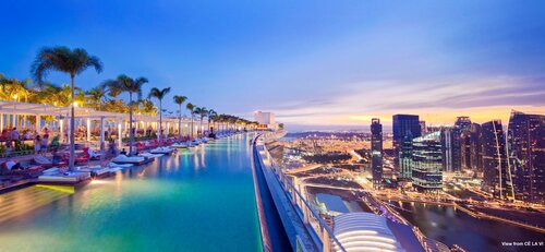 Гостиница Marina Bay Sands в Сингапуре