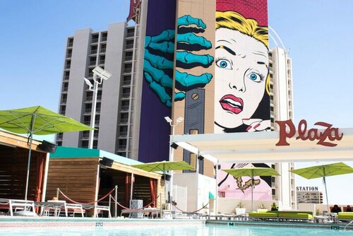 Гостиница Plaza Hotel and Casino - Las Vegas в Лас-Вегасе