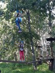 Adventure park (Leningrad Region, Vsevolozhckiy DIstrict, Shcheglovskoye selskoye poseleniye), parque de cuerdas
