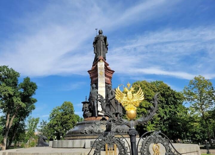 Monument, memorial Catherine II, Krasnodar, photo