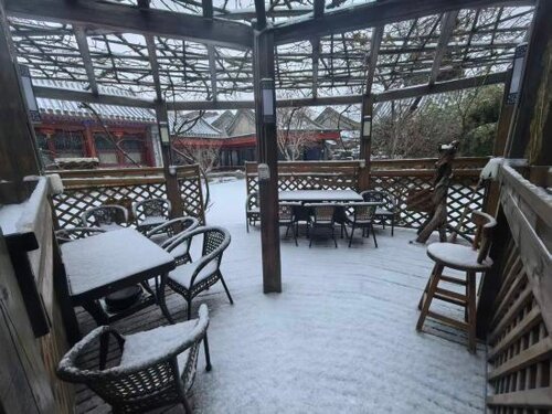 Внешний вид отеля Beijing Jingyuan Courtyard Hotel в Районе Дунчэне, фото 5