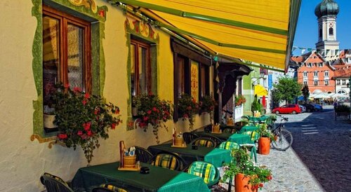 Гостиница Hotel- und Brauereigasthof Hirsch в Зонтхофене