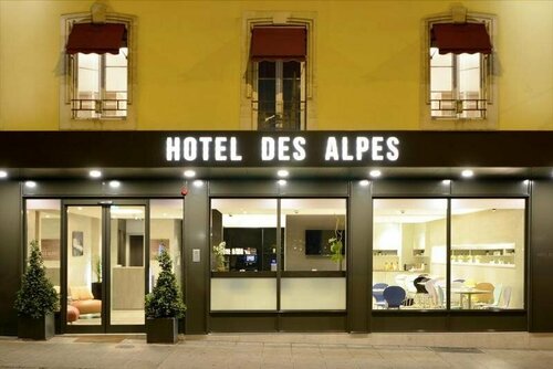 Гостиница Hotel Des Alpes в Женеве