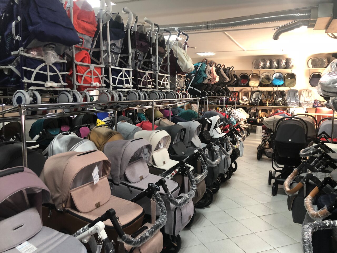 Детские коляски в магазинах москвы