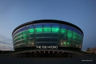 Внешний вид отеля Glasgow Marriott Hotel в Глазго, фото 4