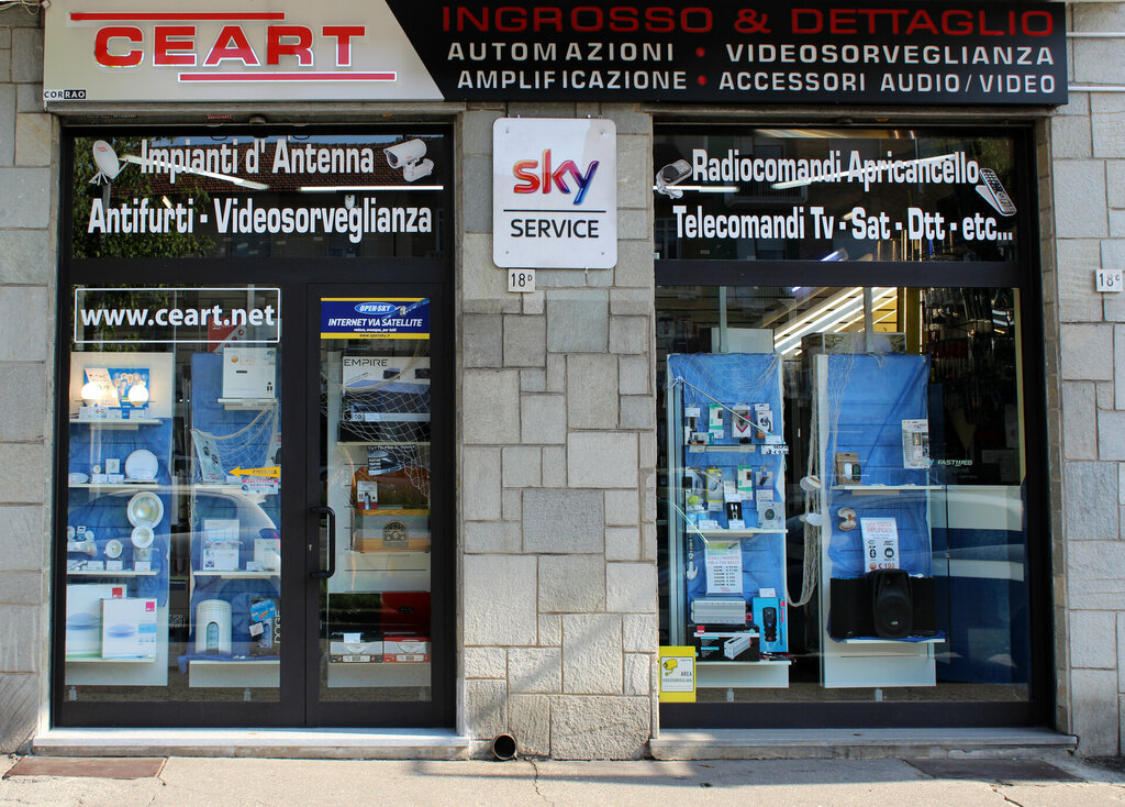 Negozio Sky Service C. E. A. R. T. srl, satellite tv, Rivoli, Alpignano ...