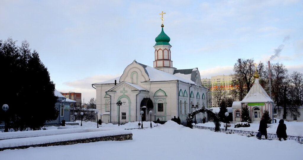 Iglesia ortodoxa Tserkov Nikandra Pskovskogo V Bogorodichnom Shcheglovskom monastyre, , foto