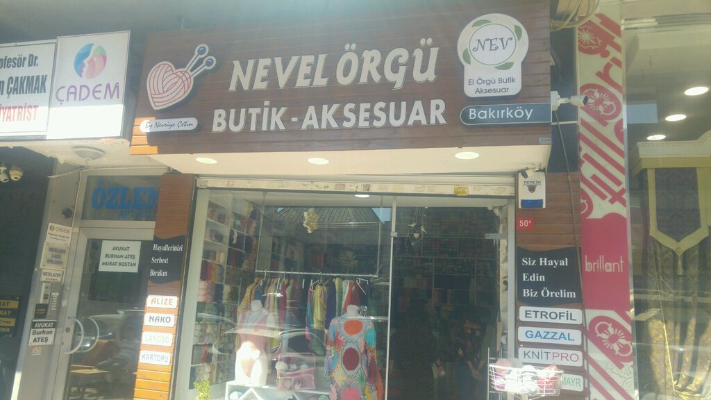 NevEl Örgü Butik, art supplies and crafts, İstanbul, Bakirkoy District