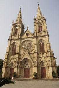 Catholic church Sacred Heart of Jesus Cathedral, Guangzhou, photo