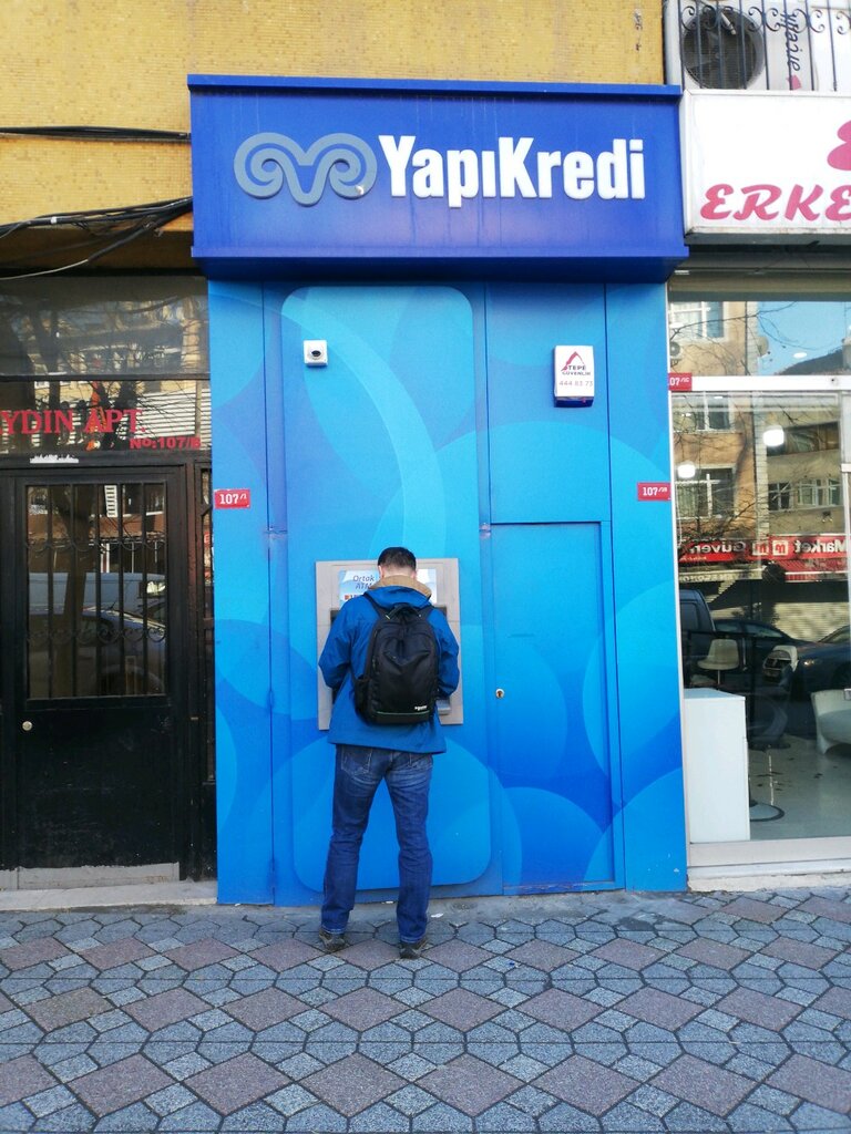 Yapı Kredi ATM, ATM�ler, Cerrahpaşa Mh, Kizil Elma Cd., No107, Fatih