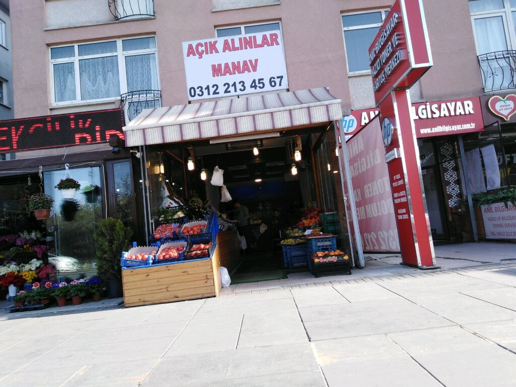 Manavlar Açık Alınlar Manav, Çankaya, foto