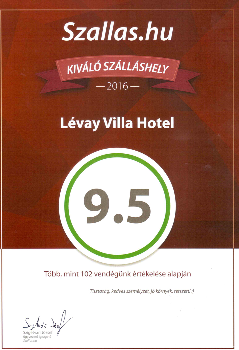 Фото Levay Villa Hotel