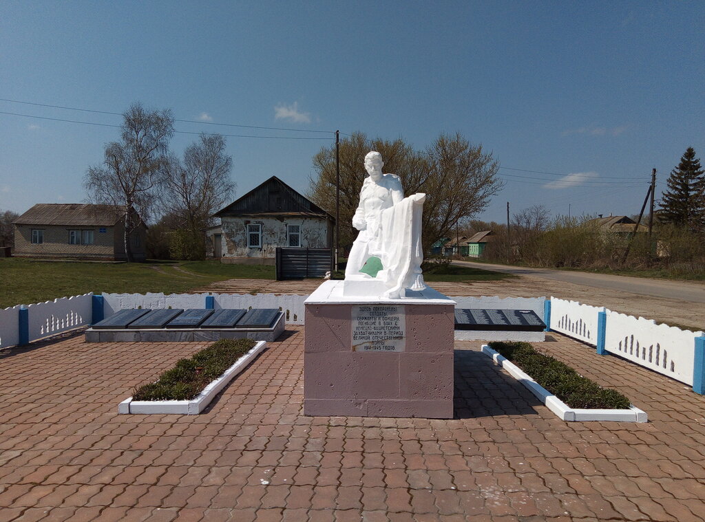 Памятник, мемориал Братская могила советских воинов, Орловская область, фото