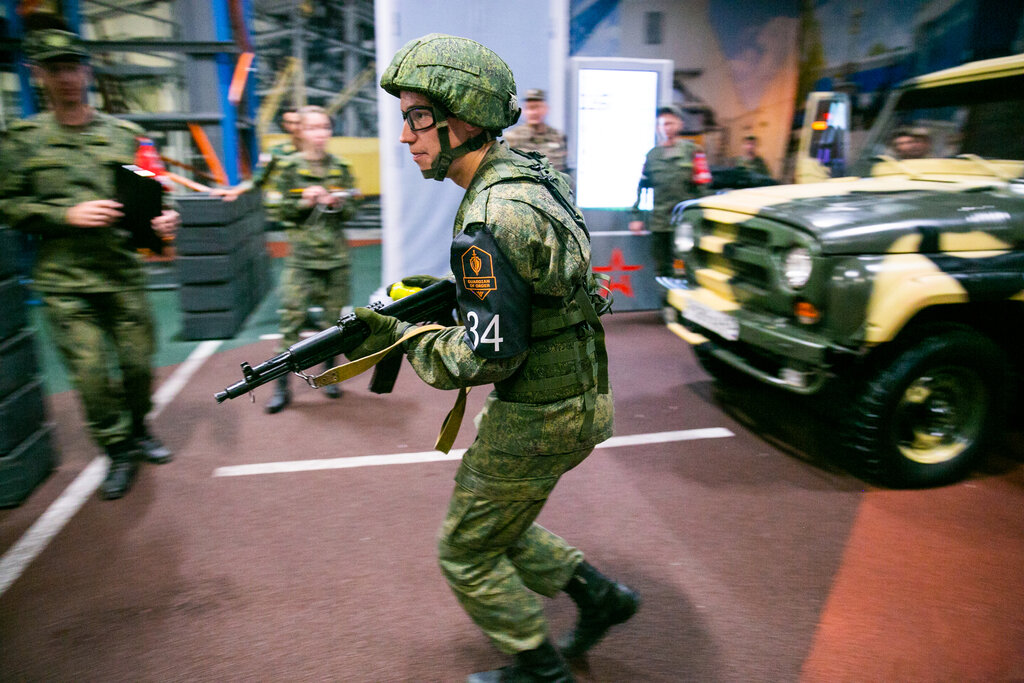 Парк Патриот полоса препятствий