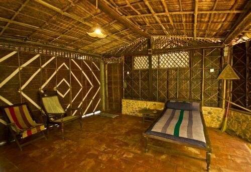 Гостиница Bhakti Kutir Huts в Канаконе