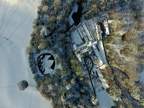Гостиница Barony Castle Hotel в Пиблсе