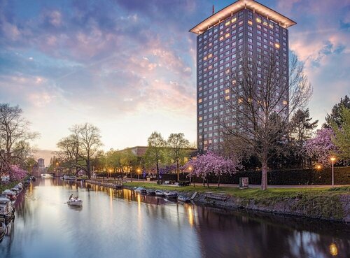 Внешний вид отеля Hotel Okura Amsterdam в Амстердаме, фото 1