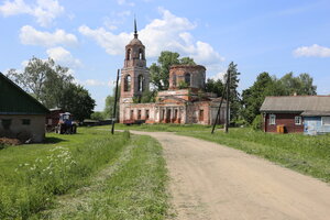 Церковь Георгия Победоносца (Ivanovo Region, Privolzhskiy rayon, Novskoye selskoye poseleniye, selo Georgiyevskoye), orthodox church