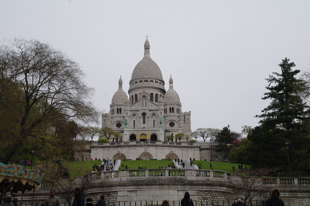 Catholic church Basilique du Sacré-Cœur de Montmartre, Paris, photo