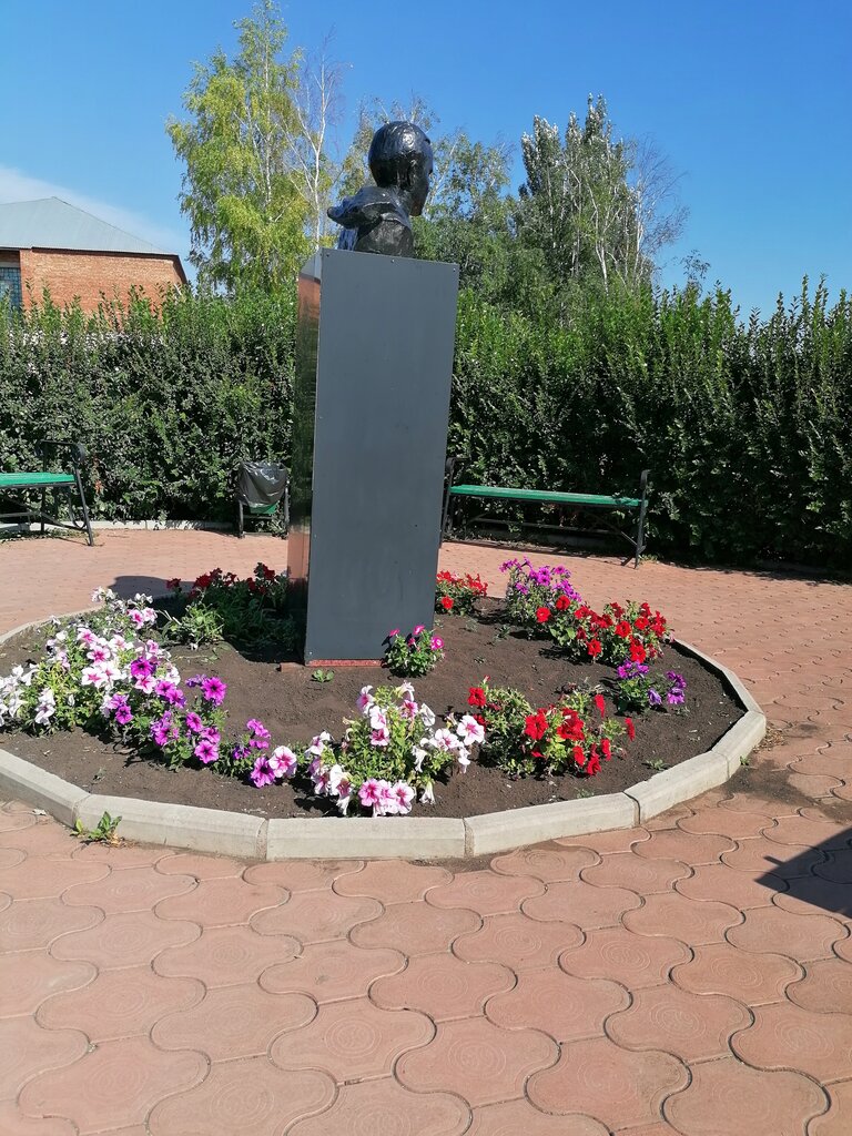 نصب تذكاري للحرب، مقبرة جماعية Бюст Героя Советского Союза М.П. Панарина ، جمهورية تتارستان، صورة