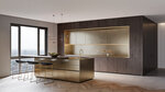 Kitchen Dordi (Gorbunova Street, 2с3) ، تفصيل الأثاث حسب الطلب