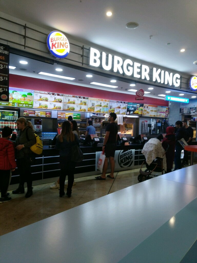 Fast food Burger King, Esenyurt, foto