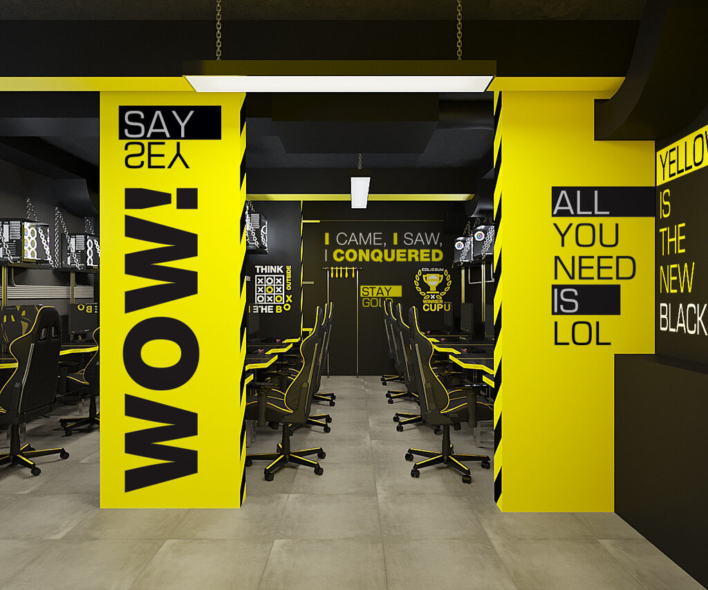 Computer club Colizeum, Moscow, photo