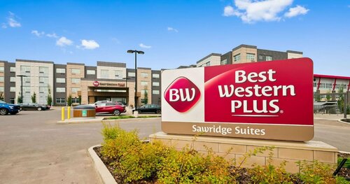 Внешний вид отеля Best Western Plus Sawridge Suites в Форт-МакМеррее, фото 2