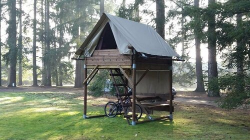 Внешний вид отеля Azur Camping Regensburg в Регенсбурге, фото 4