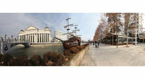 Гостиница Solun's Riversides Room в Скопье