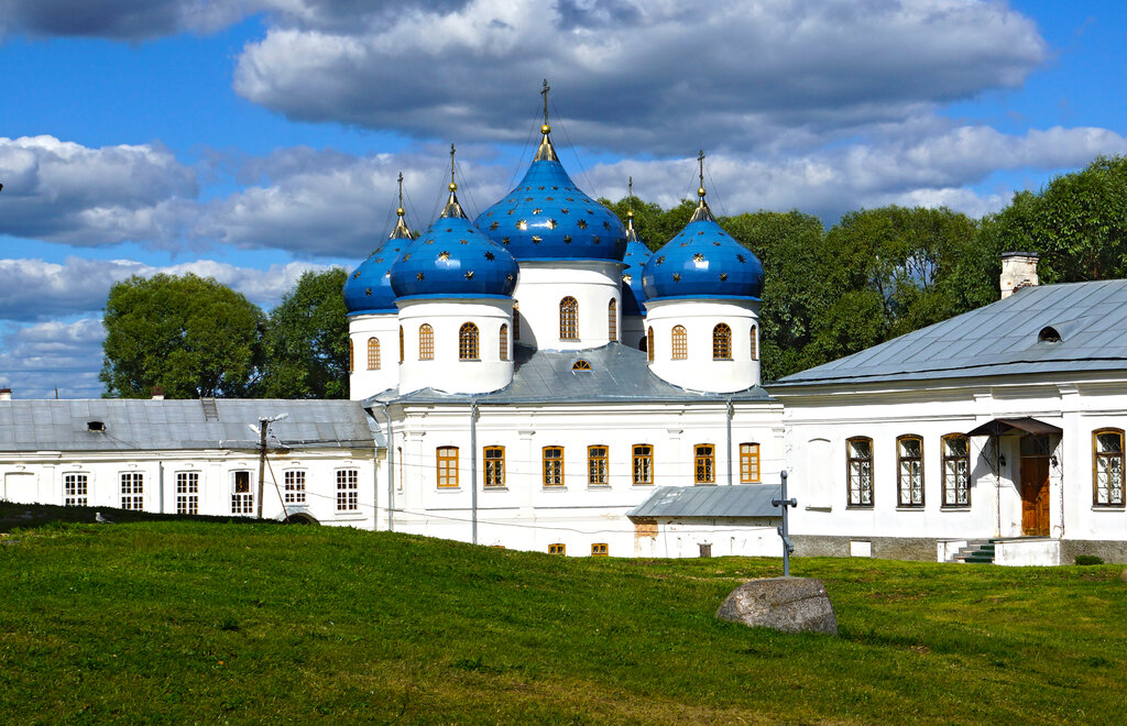 Orthodox church Cathedral of the Exaltation of the Holy Cross, Veliky Novgorod, photo