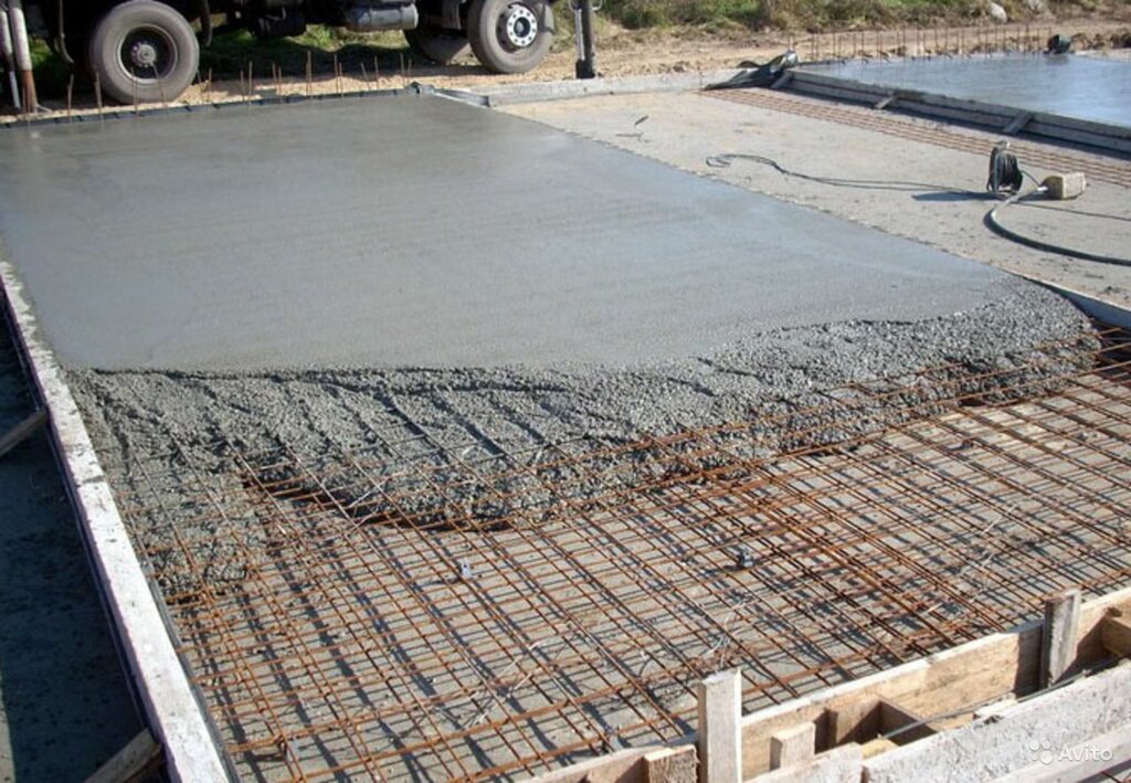 монолитная заливка бетона