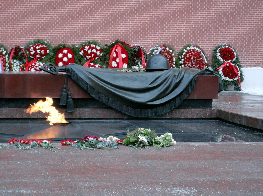 Monument, memorial Tomb of the Unknown Soldier, Moscow, photo