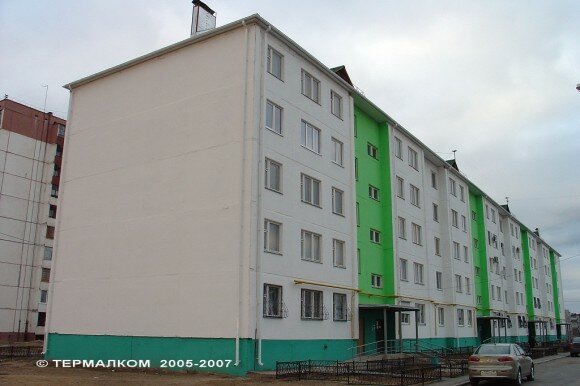 Ответы Mail.ru: Какого типа старые многоэтажки, облицованные голубой плиткой? Ка