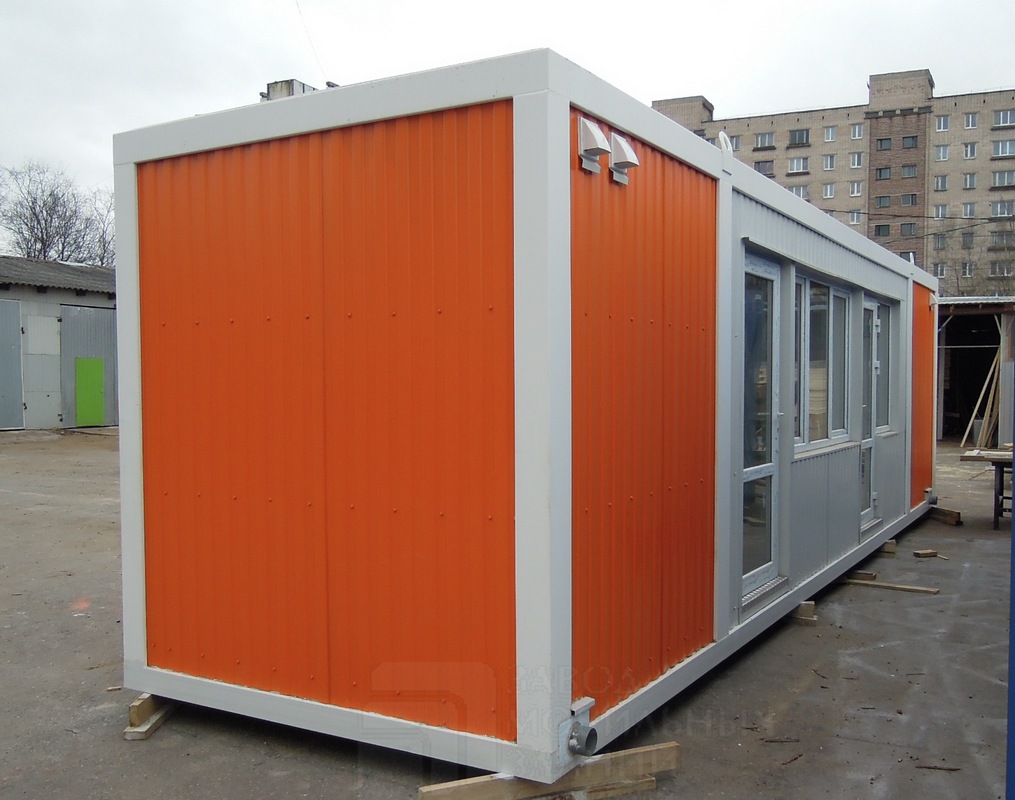 Блок контейнер модульное здание 82 фото