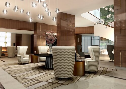 Внешний вид отеля Hilton Rotterdam в Роттердаме, фото 2