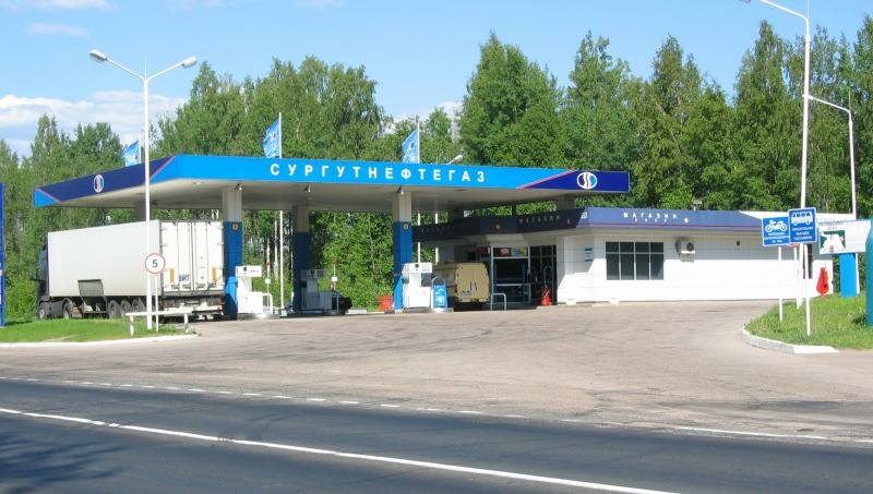 Сургутнефтегаз азс карта