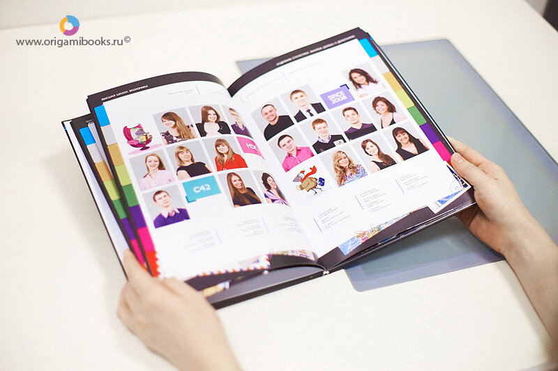 Graphic design studio Origami books, Moscow, photo