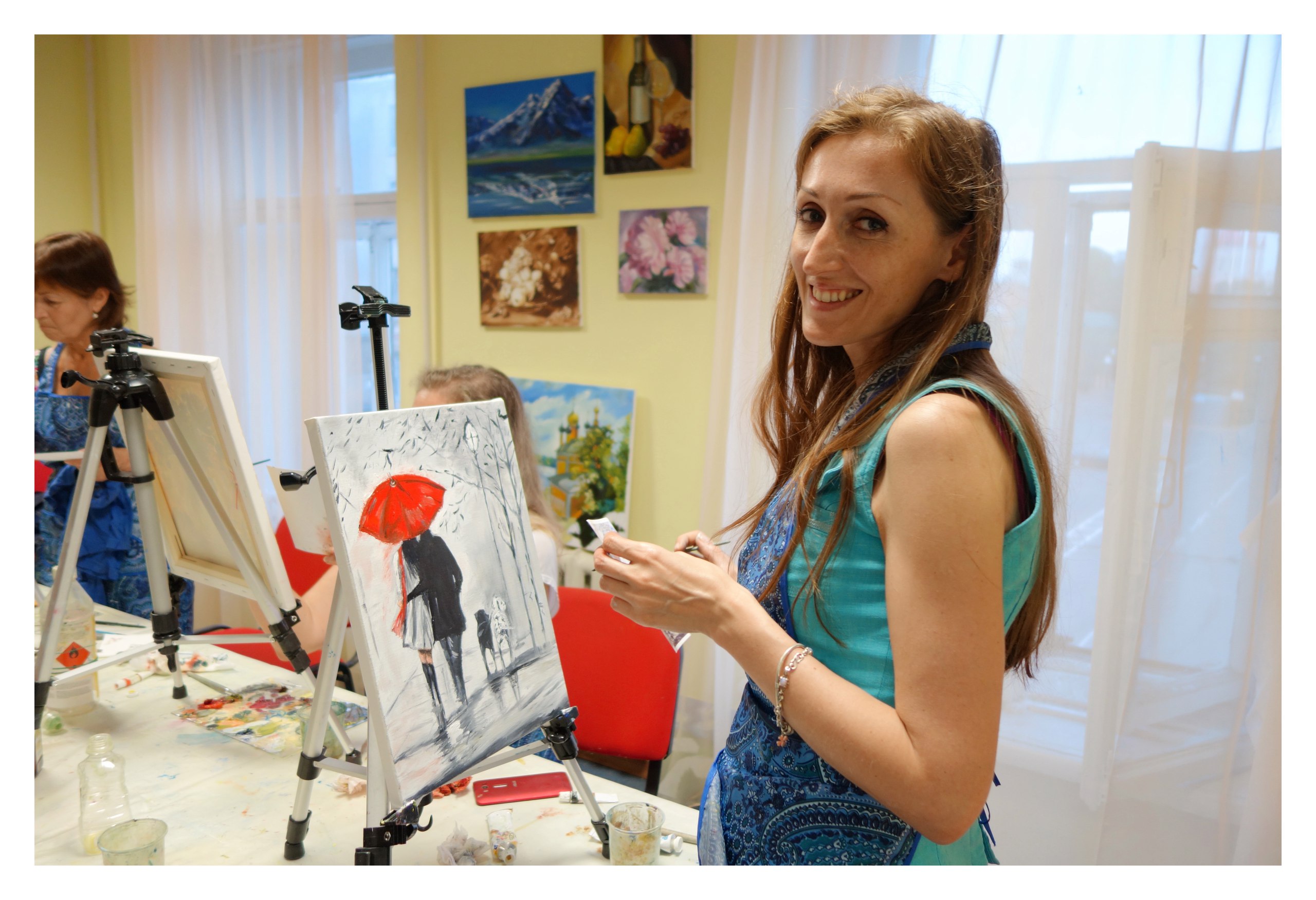Студия живописи в саду эрмитаж этой зимой снова возобновила занятия по классическому рисунку