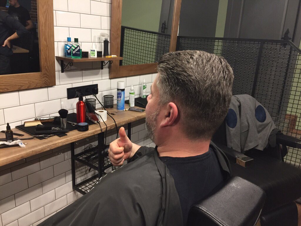Hairdresser Muzhskaya parikmakherskaya Barbershop Khottabych, Kyiv, photo