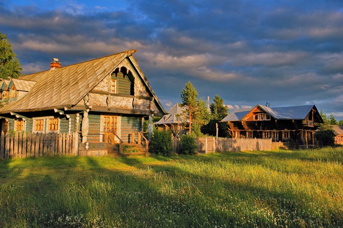 Фото Удивительная деревня Мандроги