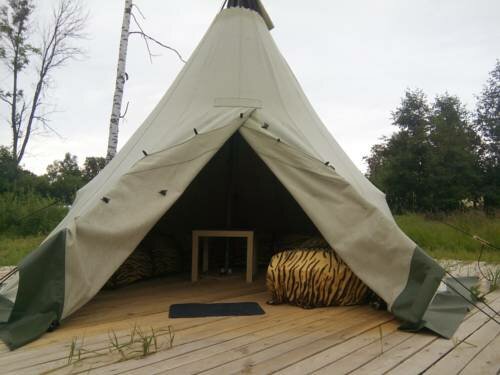 Гостиница CampTom Russian Campings в Стрельне