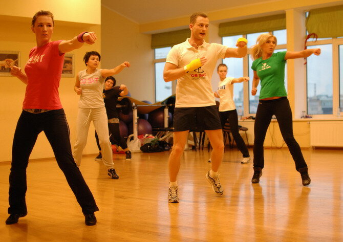 Tae bo тренировка