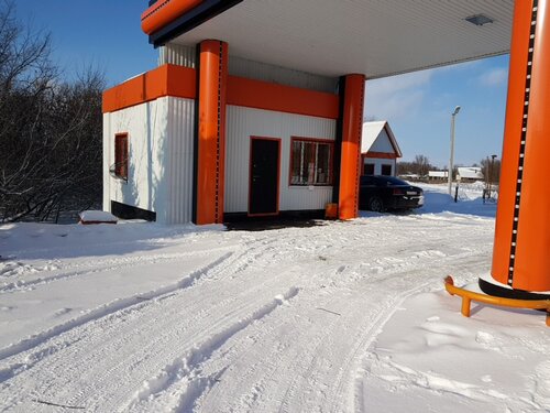 Gas station EVO, Altai Krai, photo