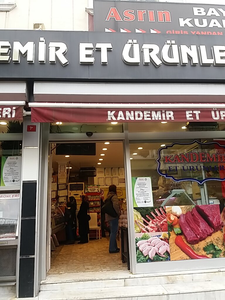Kandemir Et Ürünleri, kasap, şarküteri, Atatürk Mah., Çiftlik Sok., No