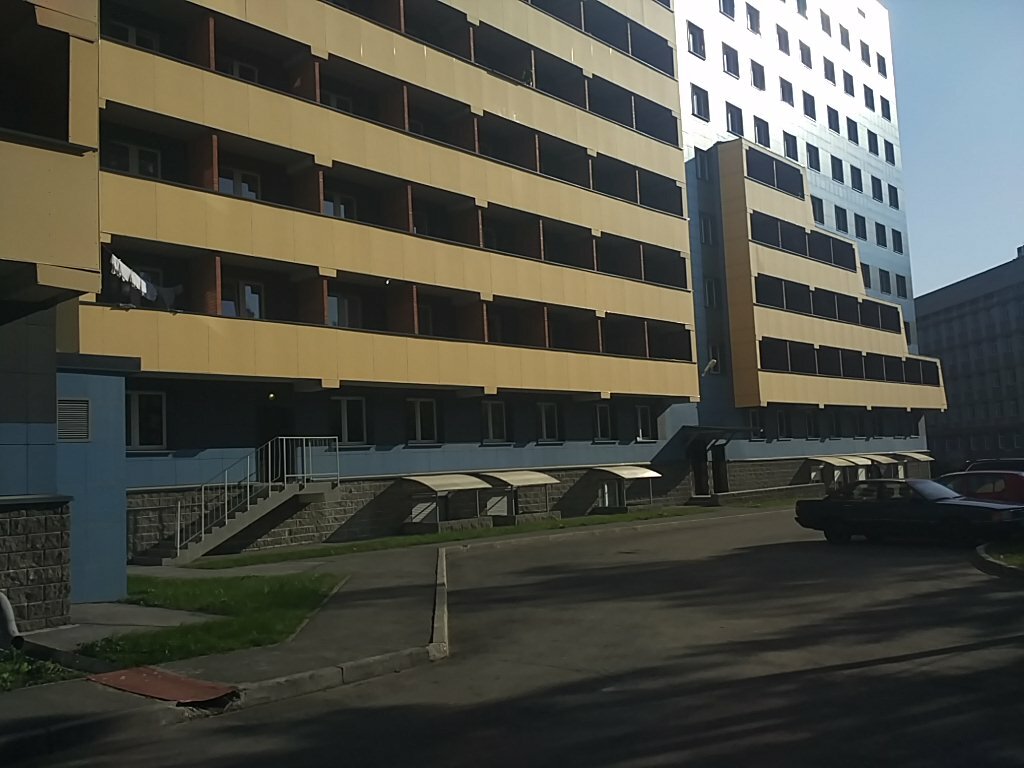 Общежитие № 1А НГУ, общежитие, ул. Ляпунова, 4, Советский район ...