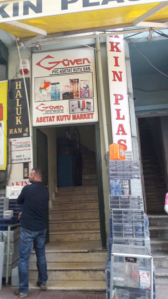 Packing materials Güven Asetat Kutu Market, Fatih, photo