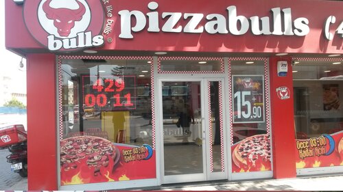 Pizza Bulls, пиццерия, Турция, Стамбул, Санджактепе, Ankara Cad., 5A