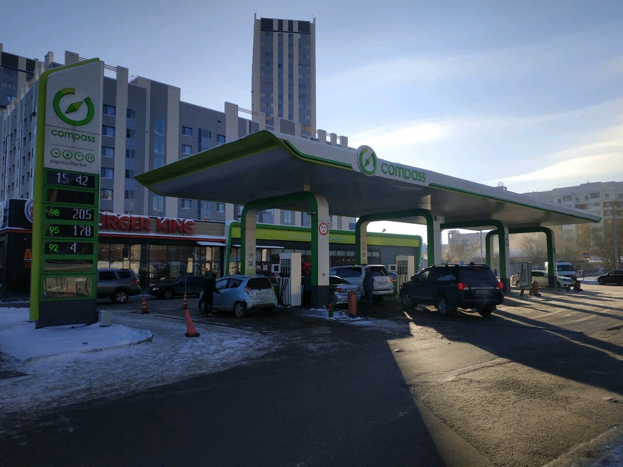Заправки казахстана